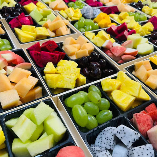 四分格果盘-精美木盒 商品图3