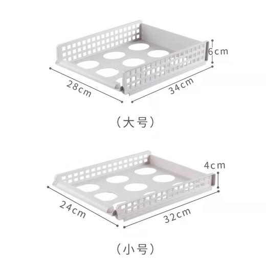 【多功能，杂物通通一架装下】衣服折叠收纳箱 家用衣柜收纳 塑料收纳筐 置物架抽屉式-QQ 商品图7
