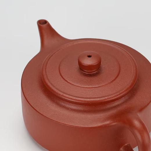 经典陶坊周盘紫砂壶紫泥原矿手工中式家用仿古泡茶壶功夫茶可泡养 朱泥 /紫泥120cc 商品图3