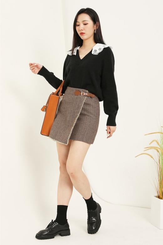 amadella 镂空花边领针织上衣 14863 商品图3