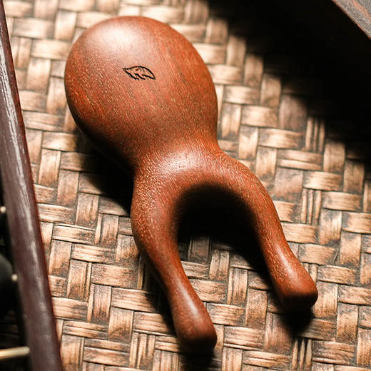 *自营*美鼻器檀木创意捏鼻搓耳紫檀金丝材质可选眼部按摩器脸部经络穴位按摩器 商品图4