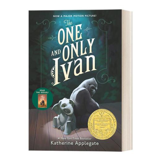 独一无二的伊凡 英文原版 The One and Only Ivan 纽伯瑞金奖小说 英文版 进口英语原版书籍 商品图1