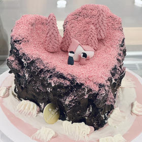 LITTLE WITCH海誓山盟微景观心形岛屿蛋糕
