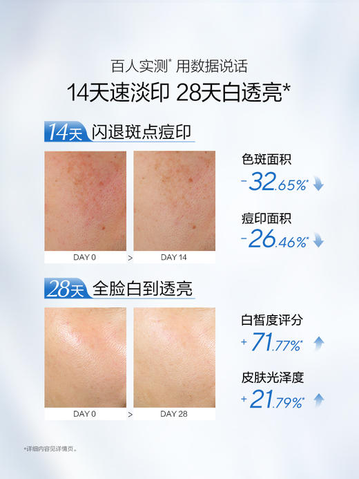 优选丨欧诗漫光耀钻白精华液 美去黄斑 提亮暗沉 哑光包装 商品图3