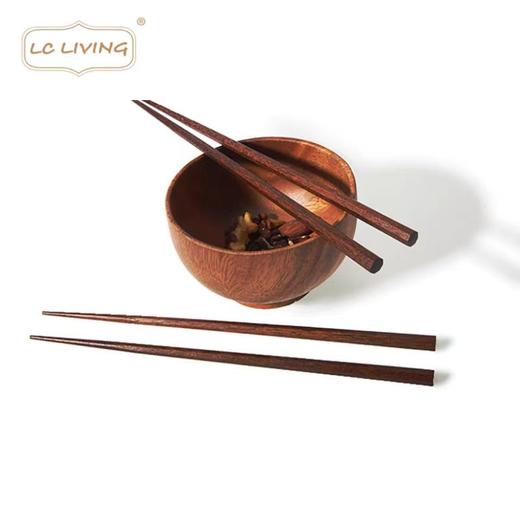 泰国lcliving八角木筷5双装 商品图1