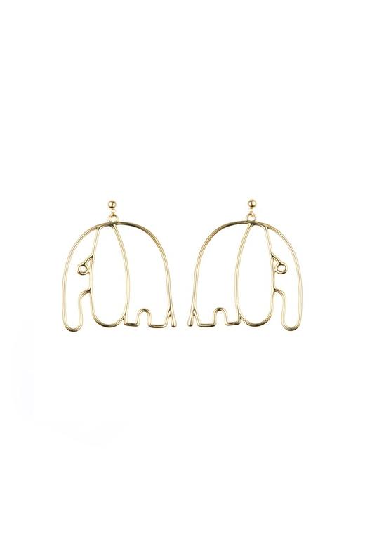 Time Made 动物造型复古耳环 8016 商品图1