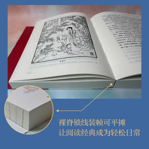 完整收录清代改琦绘制的《红楼梦图咏》中50幅画作 内附“新红学”开山之作《红楼梦考证》 清代嘉庆二十二年《痴人说梦》前所未见地呈现了大观园全景 精心整理《红楼梦》四大家族人物关系表（画像版） 商品图3