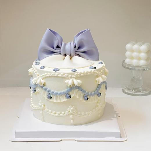 D010（紫色翻糖蝴蝶结） 商品图0