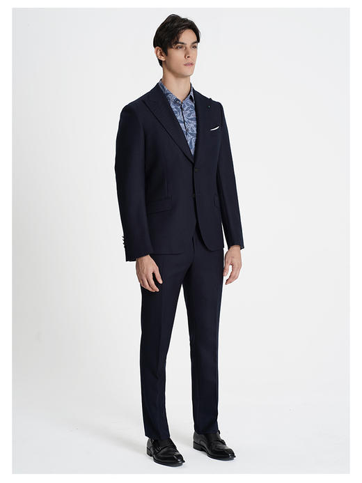 callisto藏青色绵羊毛西服 商品图2