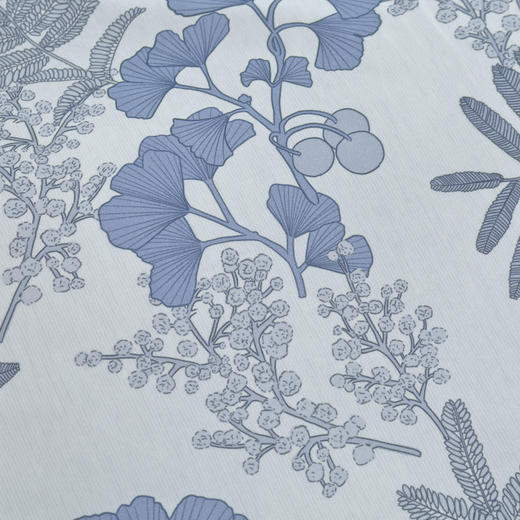 恒源祥Fazeya彩羊全棉磨毛四件套-舒雅风情(兰)（被套：200*230cm、床单：245*250cm、枕套：48*74cm*2）【分仓直发，72小时发货，周末节假日不发货】 商品图2