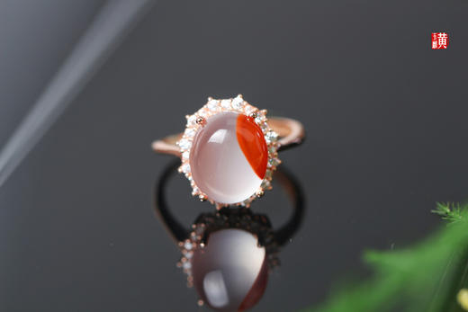 【颖佳】南红冰飘戒指 商品图0