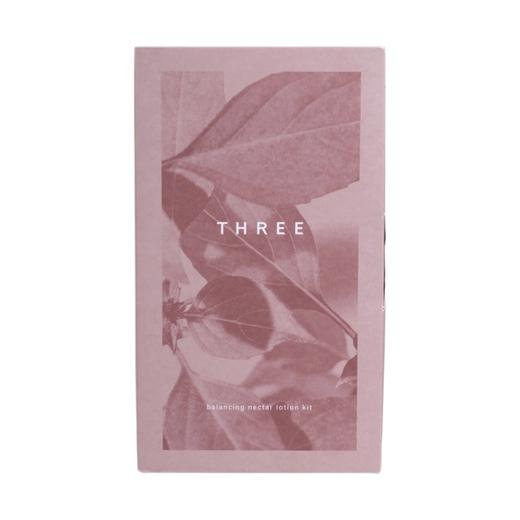 THREE 平衡花蜜水礼盒（THREE平衡萃润滋养凝露120ml+平衡萃润洁颜霜22g+平衡萃润滋养凝乳22ml) 商品图0