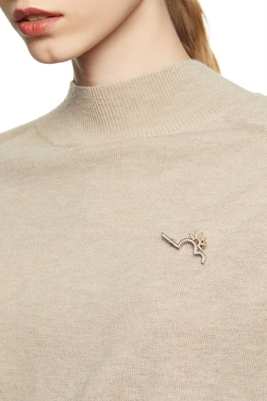 Time Made 太阳云朵锆石胸针 8011 商品图0