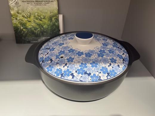 【样品特惠6.5折，无原包装】日本IH陶锅砂锅耐高温万古烧土锅3.2升（电磁炉可用） 商品图1