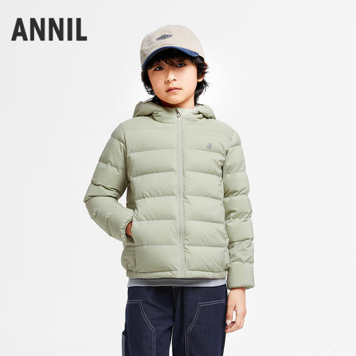 【轻薄5~15℃】男女童蓄热三防短款羽绒外套新款安奈儿童装实体店同款AM435514 商品图1