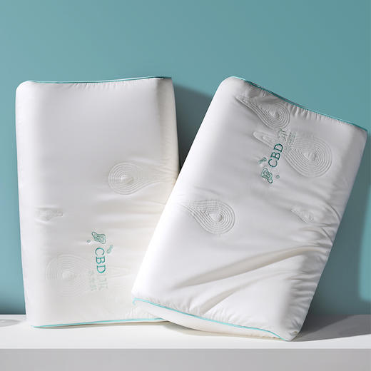 恒源祥Fazeya彩羊水光肌乳胶枕（数量1个，规格：40*60*10/12cm）【分仓直发，72小时发货，周末节假日不发货】 商品图0