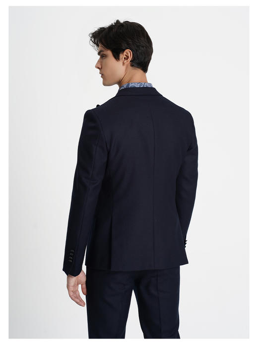 callisto藏青色绵羊毛西服 商品图4