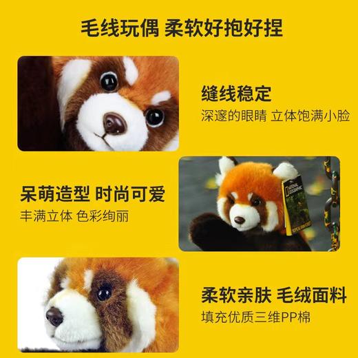 国家地理小熊猫手偶 商品图4