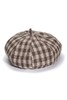 AVA 棕色格纹复古贝雷帽 7794 商品缩略图1