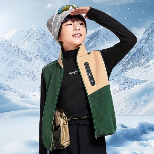 男童女童立领马夹秋季新款安奈儿童装EM432506 商品图2