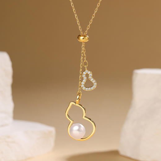 MANREYA玛芮雅新年珍珠首饰系列丨葫芦、醒狮造型设计款+淡水珍珠，寓意满满 商品图8