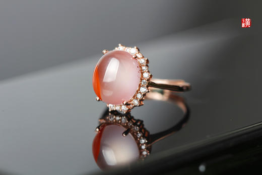 【颖佳】南红冰飘戒指 商品图2