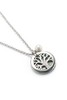 Time Made 双层几何锆石吊坠项链 8001 商品缩略图2