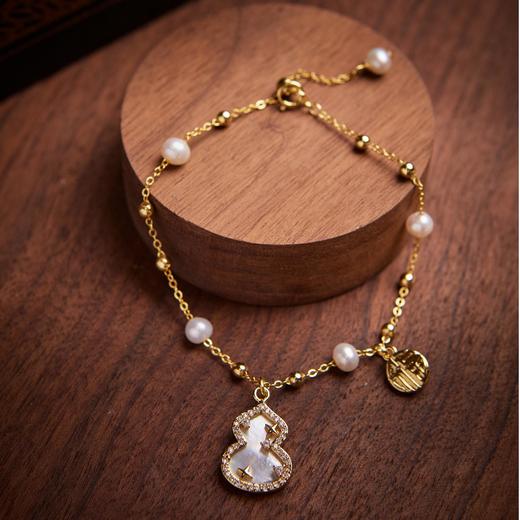 MANREYA玛芮雅新年珍珠首饰系列丨葫芦、醒狮造型设计款+淡水珍珠，寓意满满 商品图7