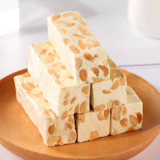 200g糖漾牛轧糖袋装 花生/巴旦木/蔓越莓味 商品图2