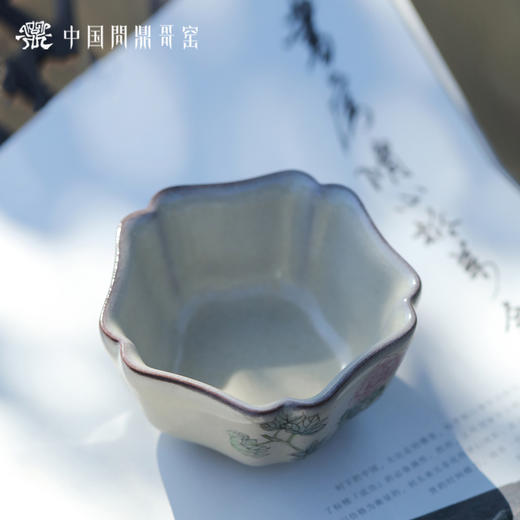 问鼎哥窑碎玉大五行杯（芙蝶梦回）（缺货） 商品图2