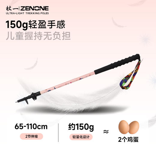 【ZENONE/Z2002】杖一青少年儿童登山越野杖 商品图1