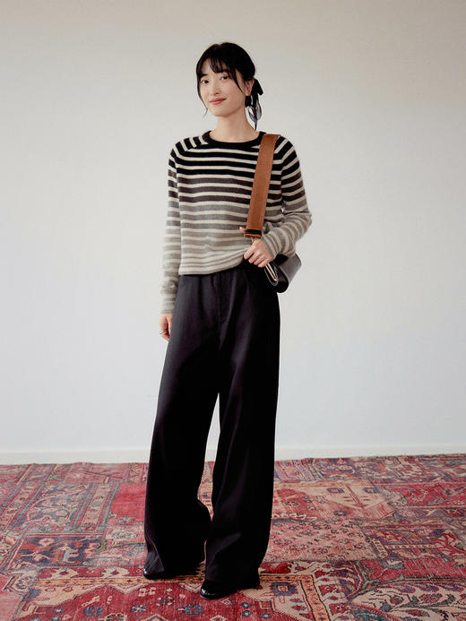 【现货】Even Vintage|天丝棉混纺 加厚秋冬经典款慵懒百搭宽松茧型牛仔裤 商品图4