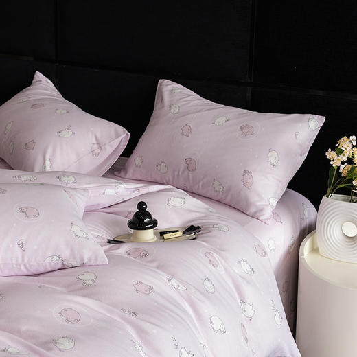 【门店同款】天然竹纤维棉双层纱四件套 婴幼儿可用超柔滑爽透气双层纱套件 商品图1