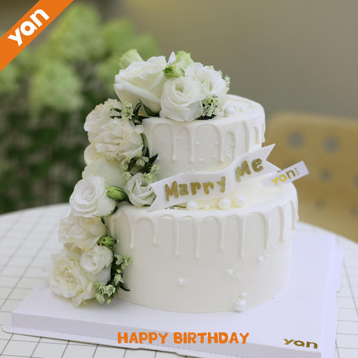 双层结婚/婚礼/订婚蛋糕 商品图0