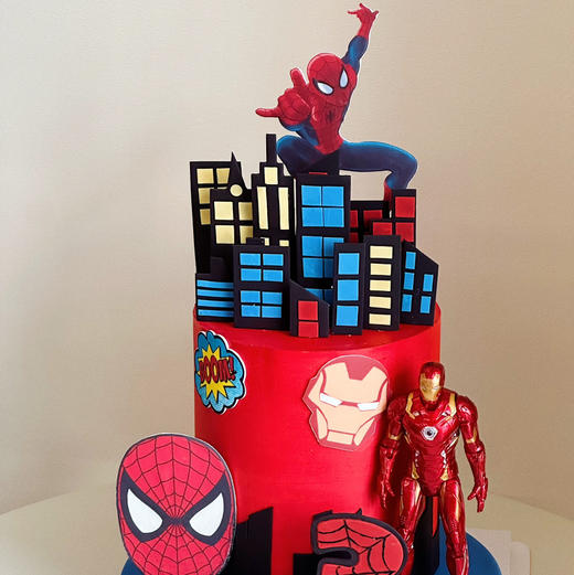 蜘蛛侠 × 钢铁侠 | 奶酪霜抹面 商品图1