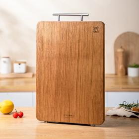 南美花梨木砧板 | 整木切割、0漆0蜡、不易掉屑、不易开裂、打磨光滑、保留实木天然质感