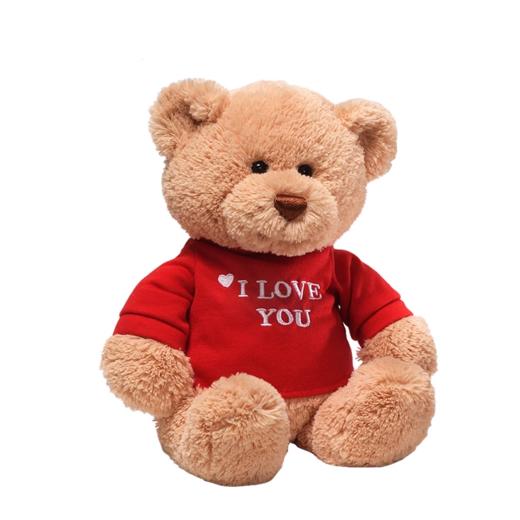 GUND 泰迪熊-我爱你（棕色）GUNC6047517-2 商品图0