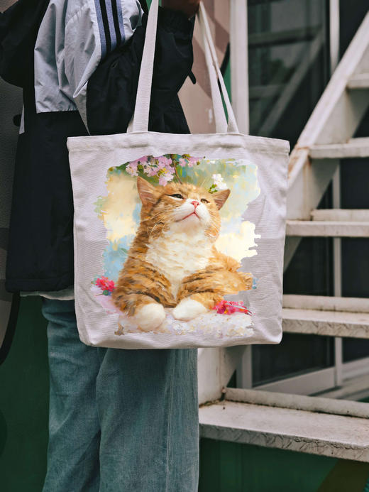 糗糗庄园-百搭帆布包 商品图6