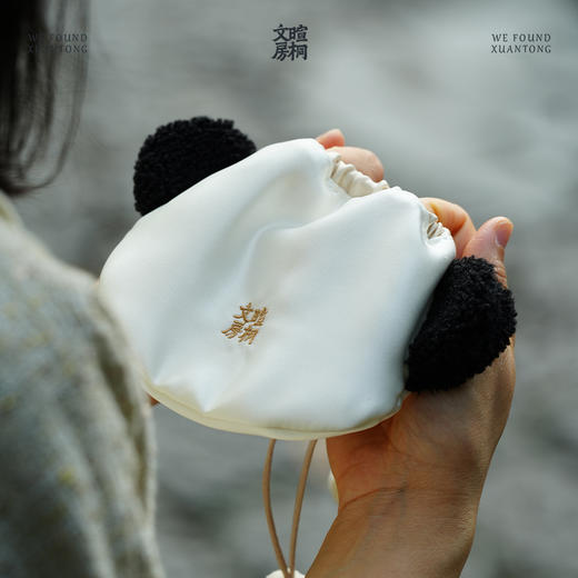 暄桐文房 绒宝 抽绳收纳袋 商品图2