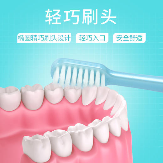 牙博士幻彩护龈软毛牙刷5支 商品图5
