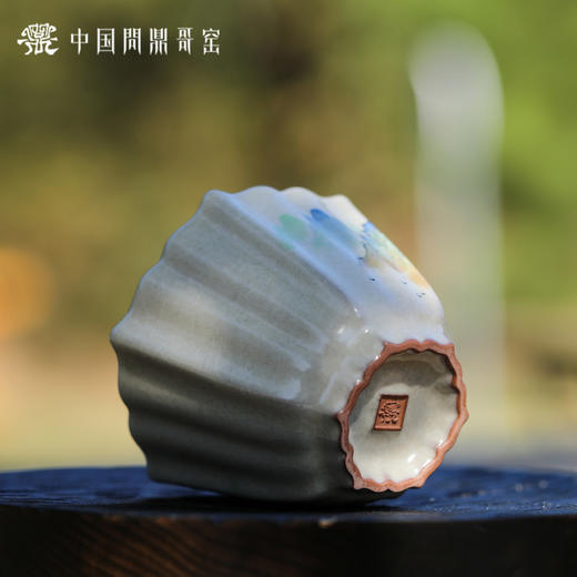 问鼎哥窑碎玉绽蕊杯（翠峰叠嶂） 商品图1