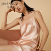 金三塔真丝吊带睡裙100%桑蚕丝性感内搭衬裙可外穿家居服睡裙  YSFAA318/YSFAA317（限价款） 商品缩略图0