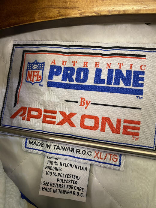 90年代 Vintage APEX ONE NFL 美国职业橄榄球大联盟 棉服 夹棉外套_CTJK(XL) 商品图2