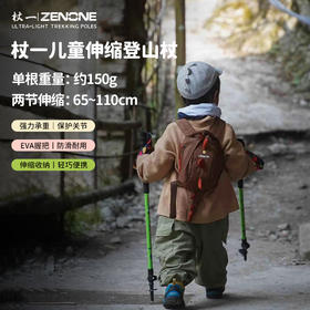 【ZENONE/Z2002】杖一青少年儿童登山越野杖