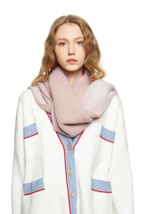 AVA 双色混织保暖围巾 7958