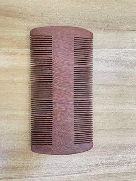 平价优选：厚实木篦梳子，压手感檀梳密梳木，传统篦头密齿梳素面 【古宣】