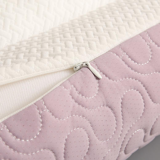 恒源祥Fazeya彩羊暖护颈枕牵引热敷款（雾紫）（数量1个，规格：60*40*11cm/9±1cm）【分仓直发，72小时发货，周末节假日不发货】 商品图3