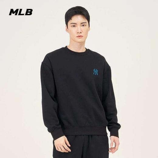 MLB男女情侣百搭纯色圆领套头卫衣时尚休闲23秋季新款3AMTB0336 商品图1