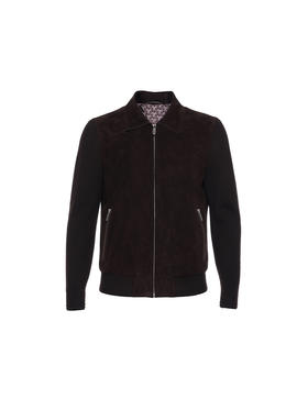 callisto咖啡色羊皮革皮衣