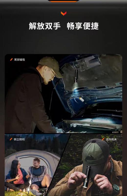 Fenix菲尼克斯E28R 手电筒强光远射长续航便携户外充电小直筒 商品图12